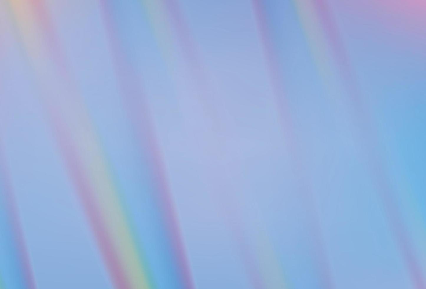 Efeito realista de lente de alargamento de prisma de arco-íris em fundo violeta. vetor