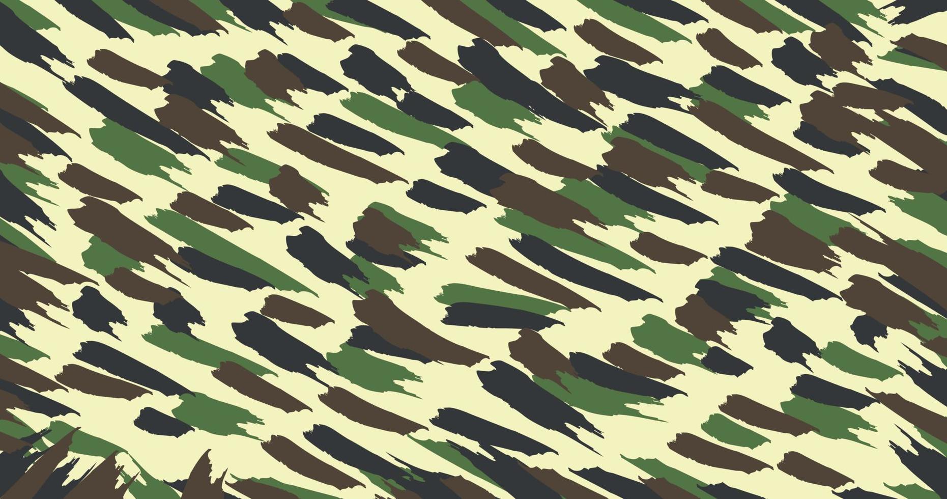 Resumo selva floresta campo grama floresta camuflagem padrão militar amplo fundo adequado para imprimir roupas vetor