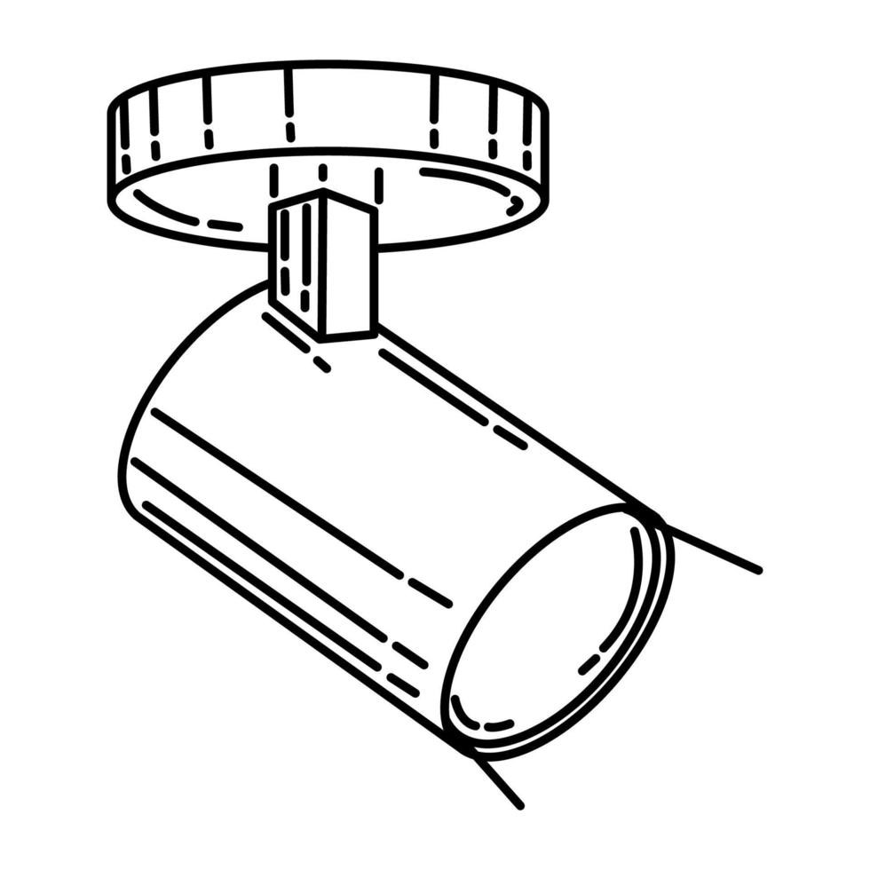 único ícone de destaque. doodle desenhado à mão ou estilo de ícone de contorno vetor