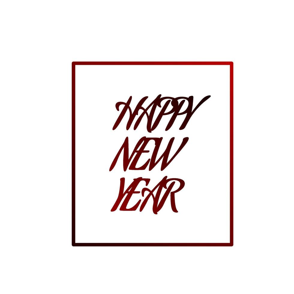 letras feliz ano novo 2022 vetor