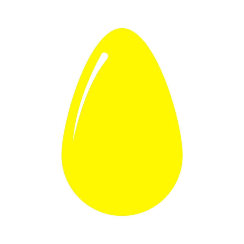 ovos em um fundo branco vetor