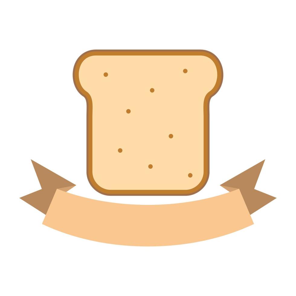 gráfico de vetor de ilustração do logotipo de pão. perfeito para usar para empresa de tecnologia
