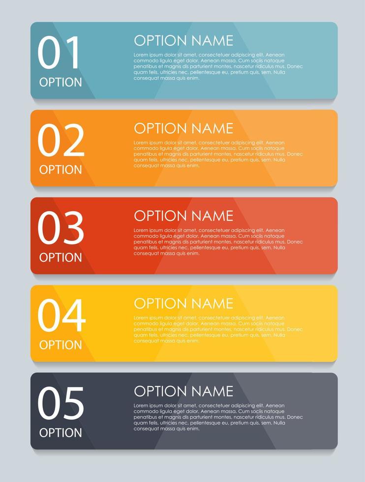 modelos de infográfico para ilustração vetorial de negócios. eps10 vetor