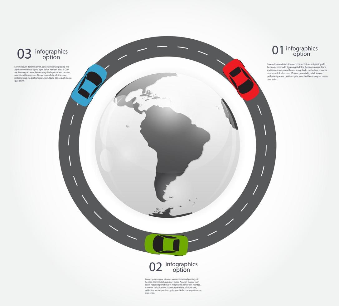 modelos de infográfico para ilustração vetorial de negócios. eps10 vetor