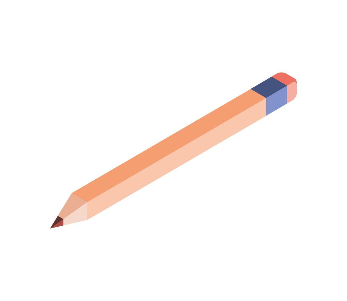 ícone de suprimento de lápis vetor