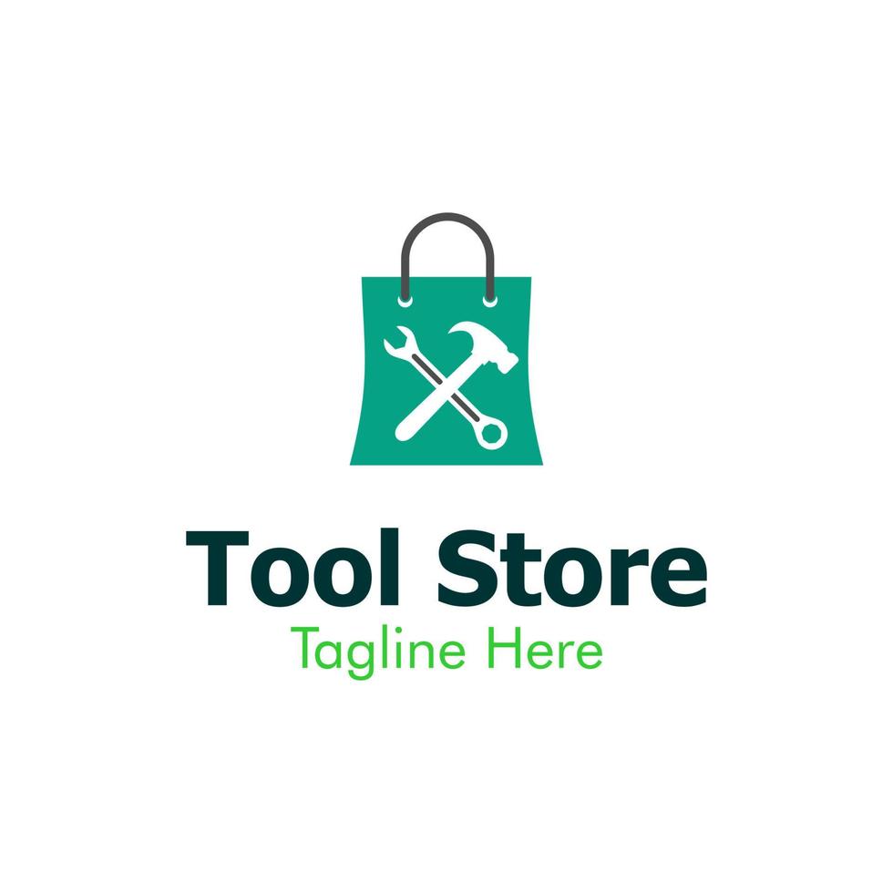 gráfico de vetor de ilustração do logotipo da loja de ferramentas. perfeito para usar para empresa de tecnologia