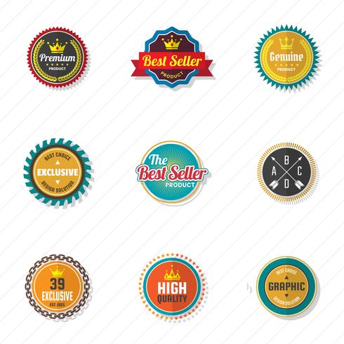 Vintage Retro Vector Logo para banner