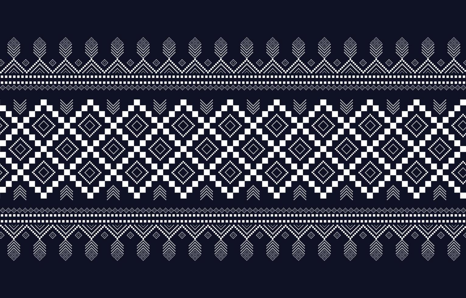 designs de padrão geométrico étnico abstrato para planos de fundo ou papéis de parede, tapetes, batik, padrões nativos de têxteis tradicionais. ilustração vetorial vetor