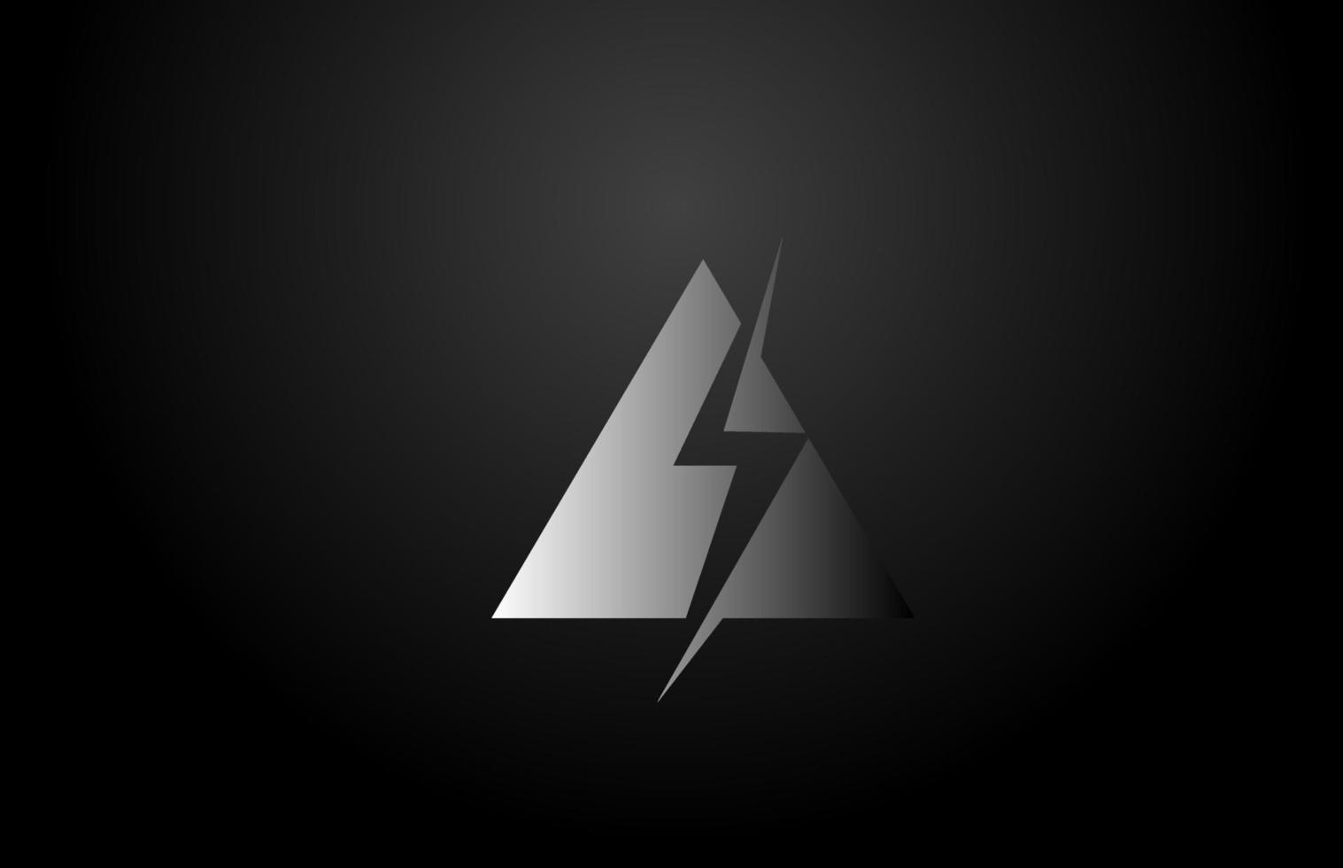 um ícone de logotipo de letra do alfabeto. design criativo para empresa e negócios vetor
