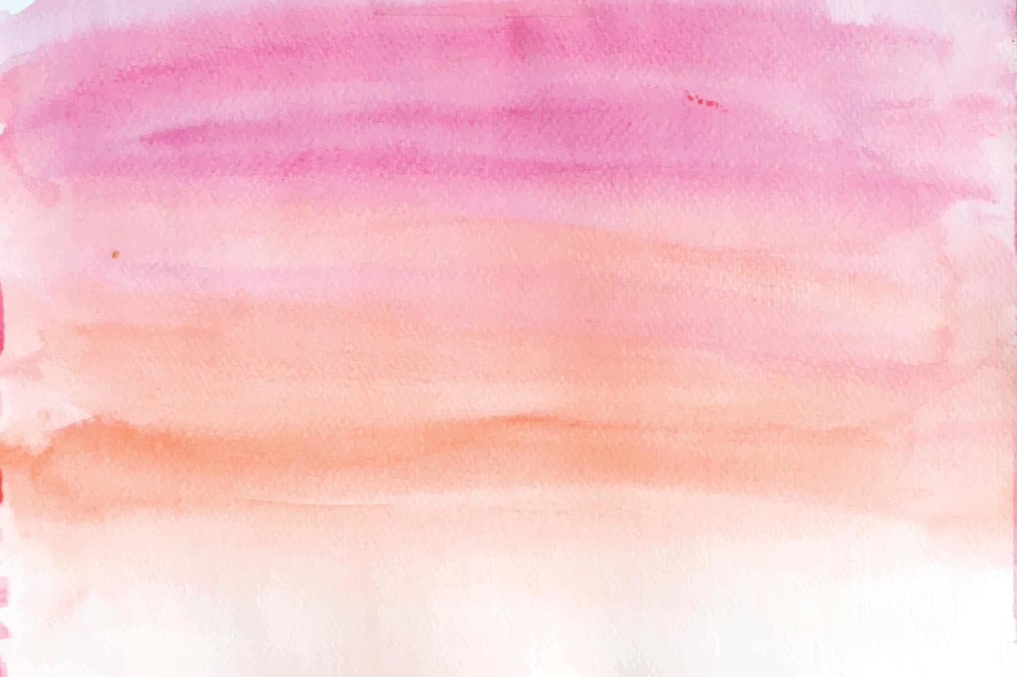 gradiente rosa e laranja desfocar o fundo aquarela vetor