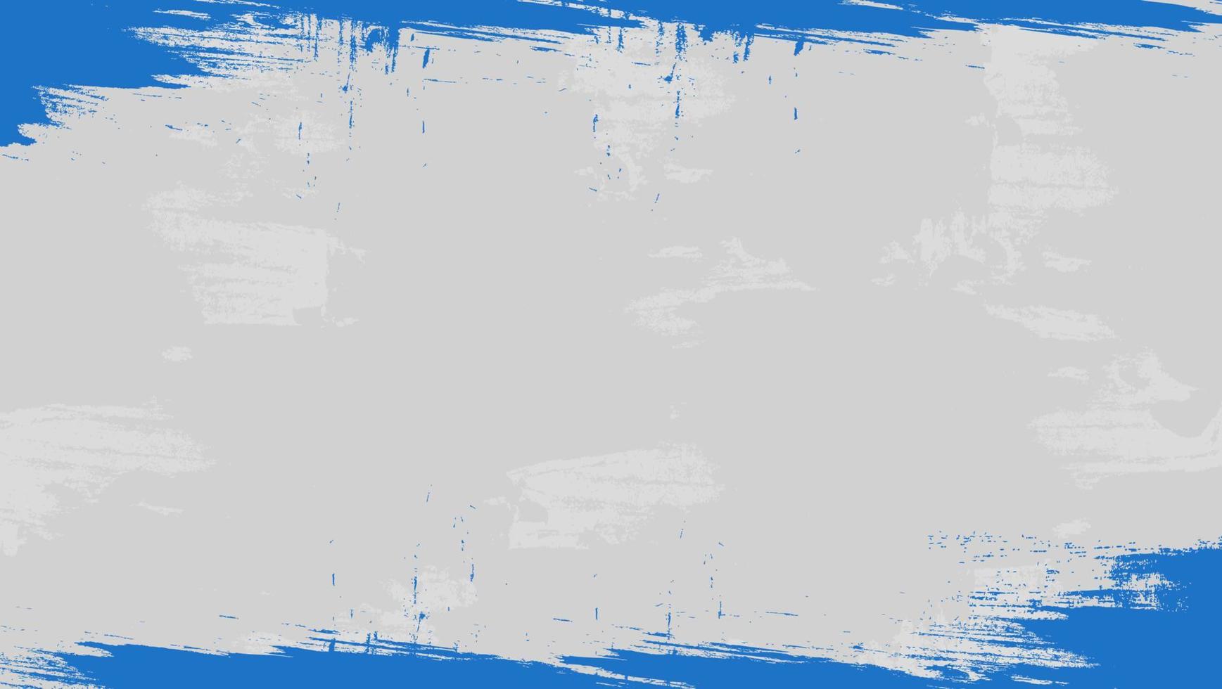 fundo branco abstrato com desenho de moldura azul grunge vetor