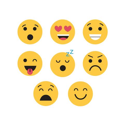 Emojis Vector Set