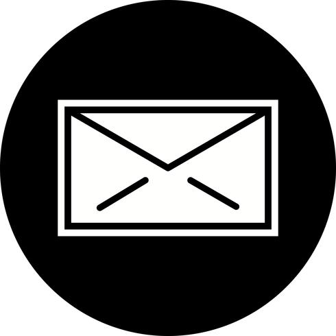 Design de ícone de e-mail vetor