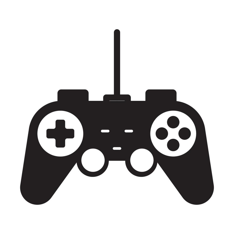 console joystick vector linha para web, apresentação, logotipo, símbolo do ícone.