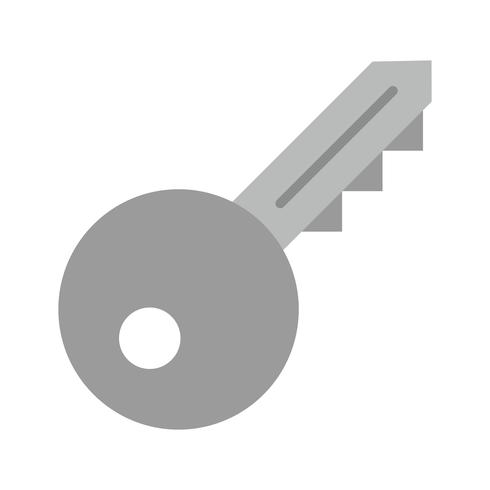 Design de ícone de chave vetor