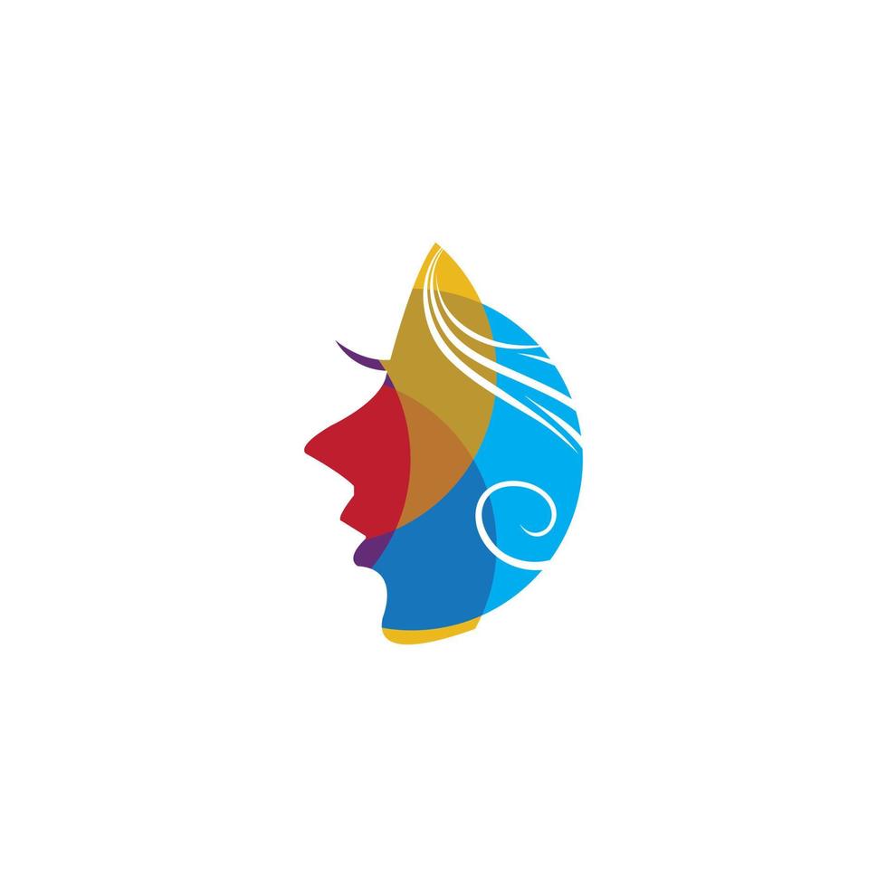 logotipo da empresa de beleza. vetor