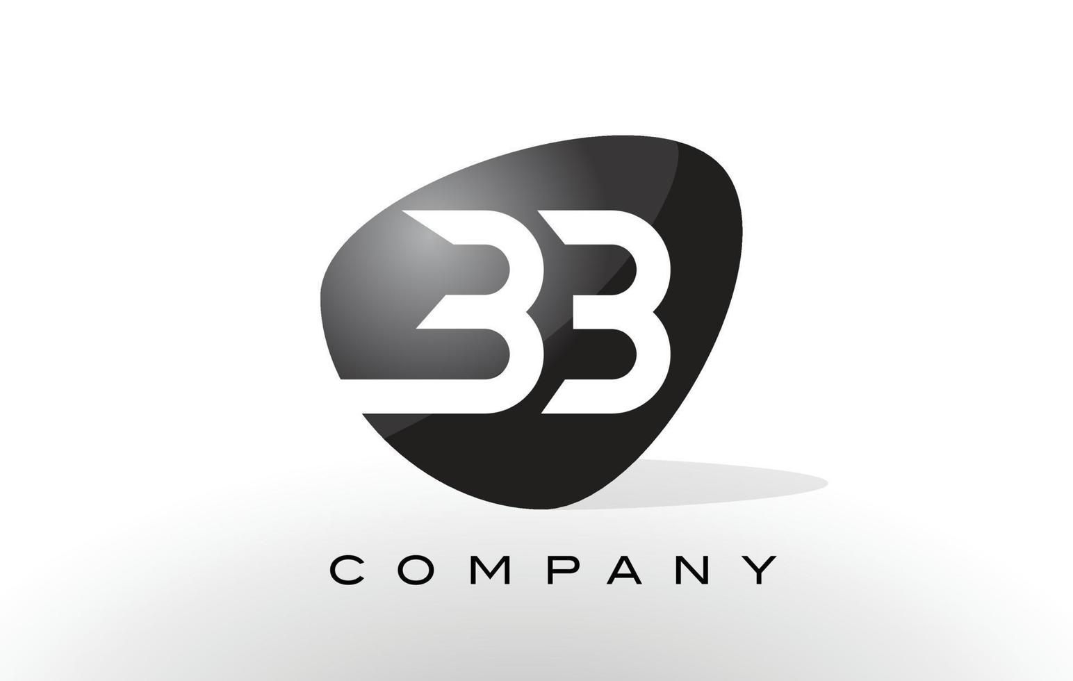 logotipo bb. vetor de design de carta.