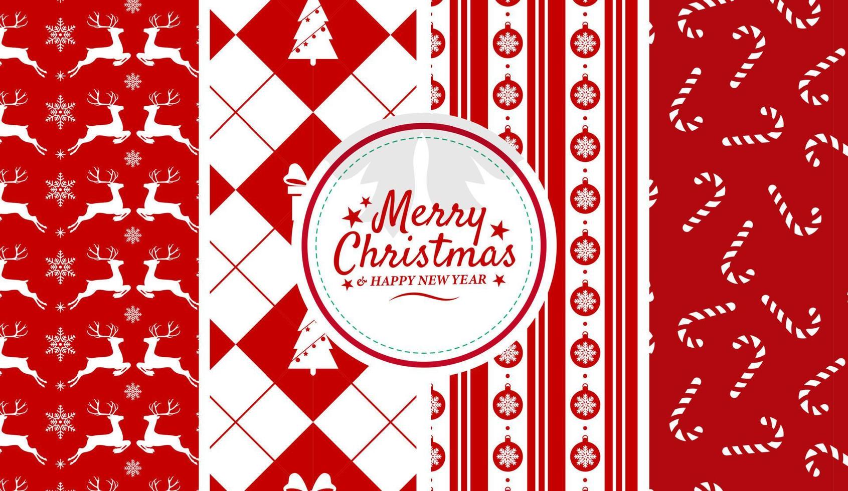 Feliz Natal cartões com galhos de árvores árvore de Natal. ilustração vetorial de natal vetor