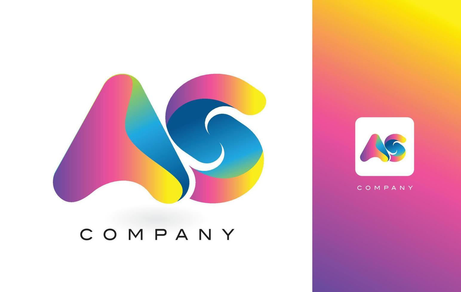 como carta de logotipo com cores vibrantes de arco-íris bonitas. vetor de letras roxas e magenta na moda colorida.