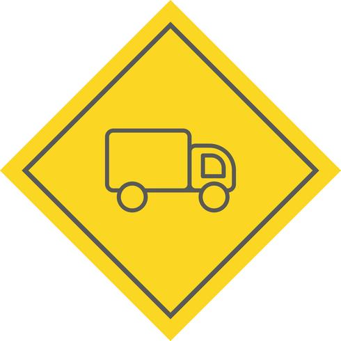 Design de ícone de caminhão vetor