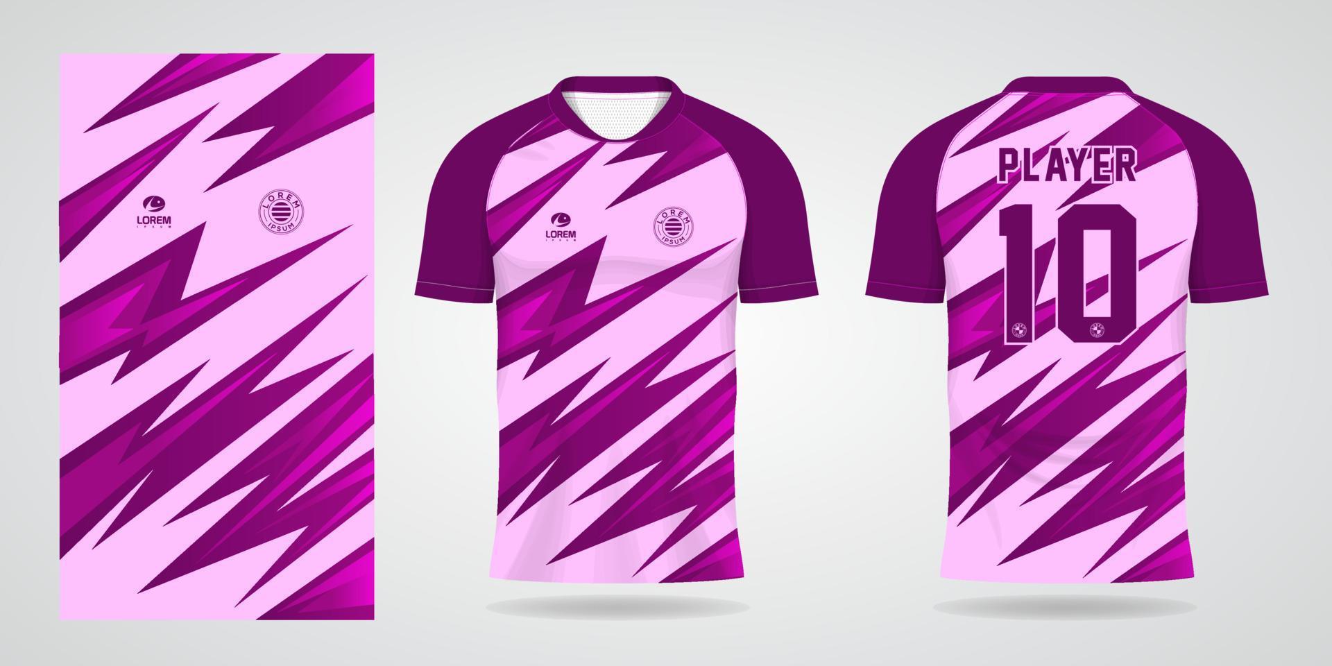 modelo de design de camisa esporte vetor