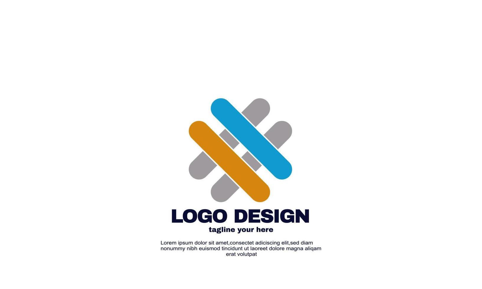 modelo de logotipo de design de saúde de vetor abstrato