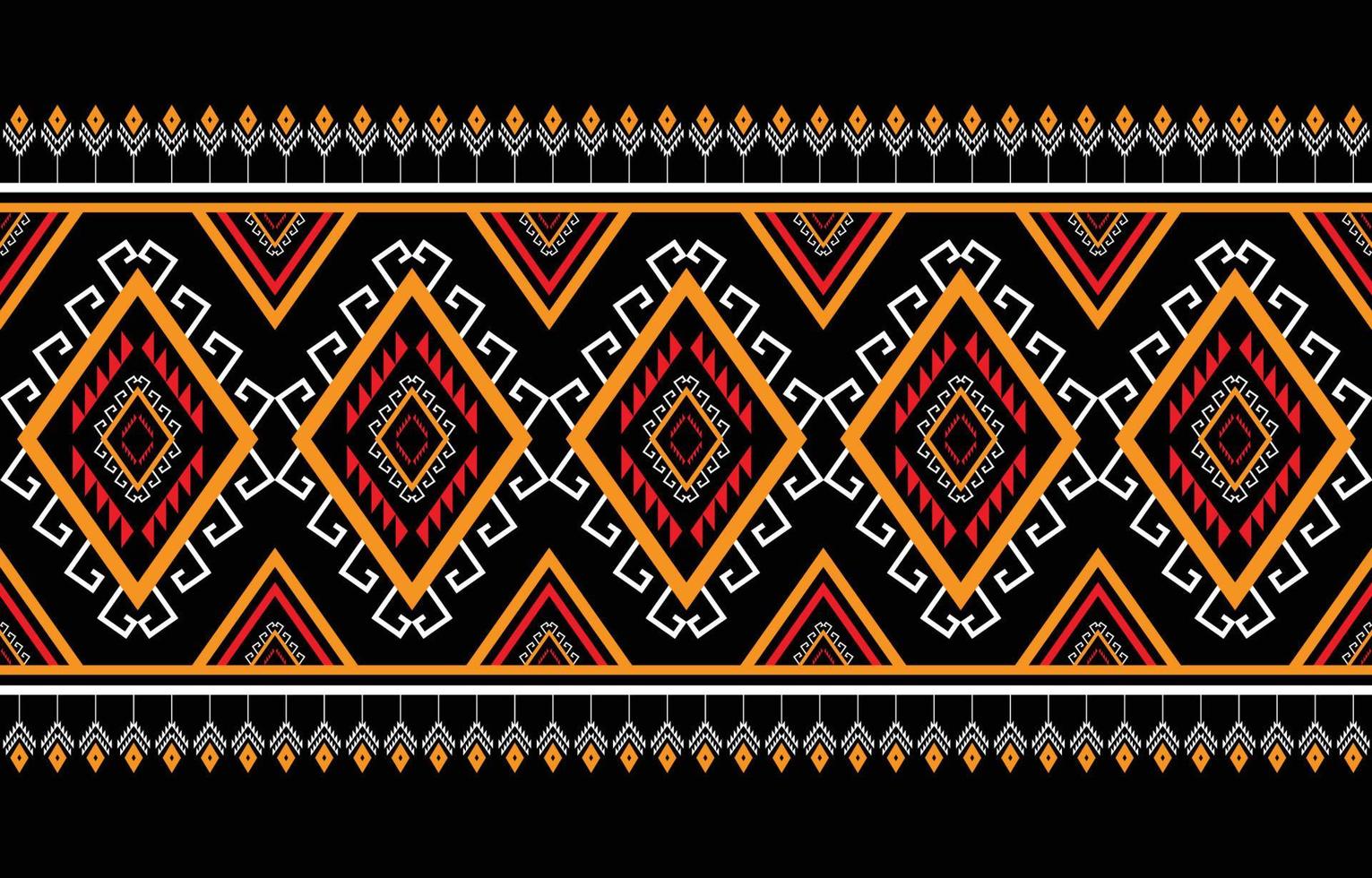 padrão nativo têxteis tribais tradicionais abstraem padrão étnico geométrico. design para plano de fundo ou papel de parede, tapete, batik, roupas, pano, ilustração vetorial. vetor