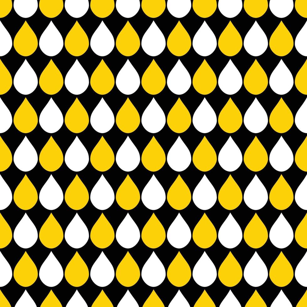 fundo amarelo branco preto gotas de água vetor