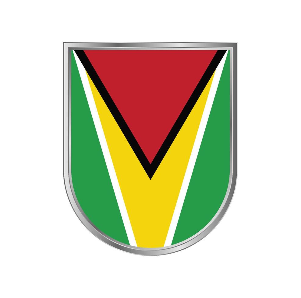 vetor da bandeira da Guiana