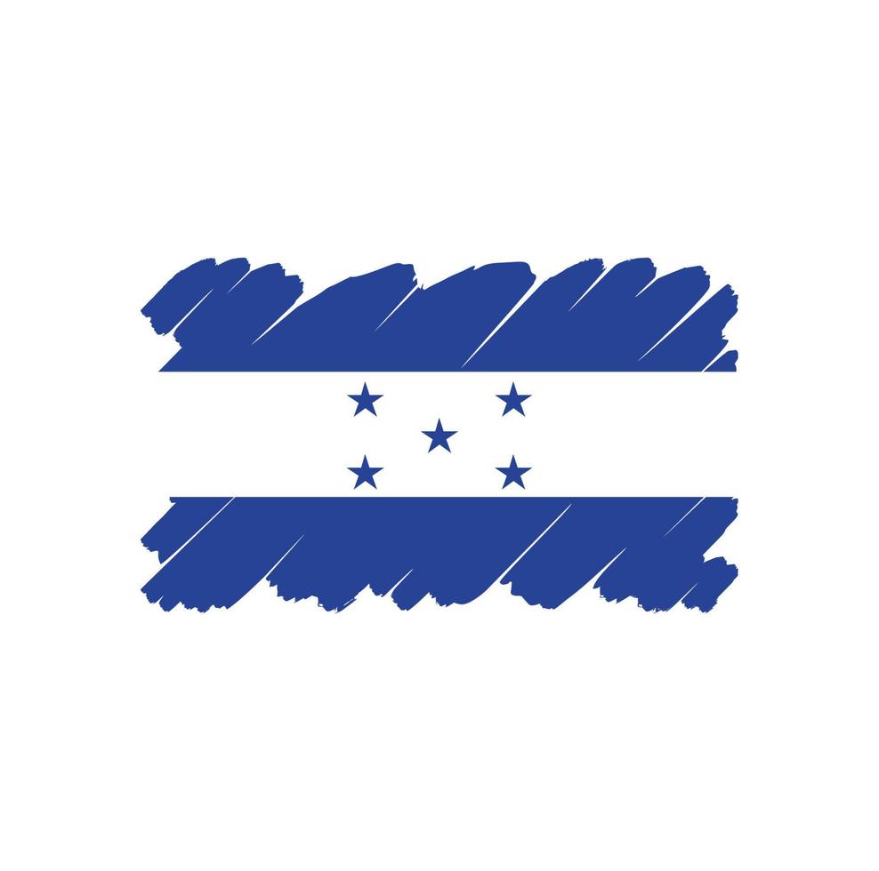 Símbolo da bandeira de honduras assinar vetor grátis