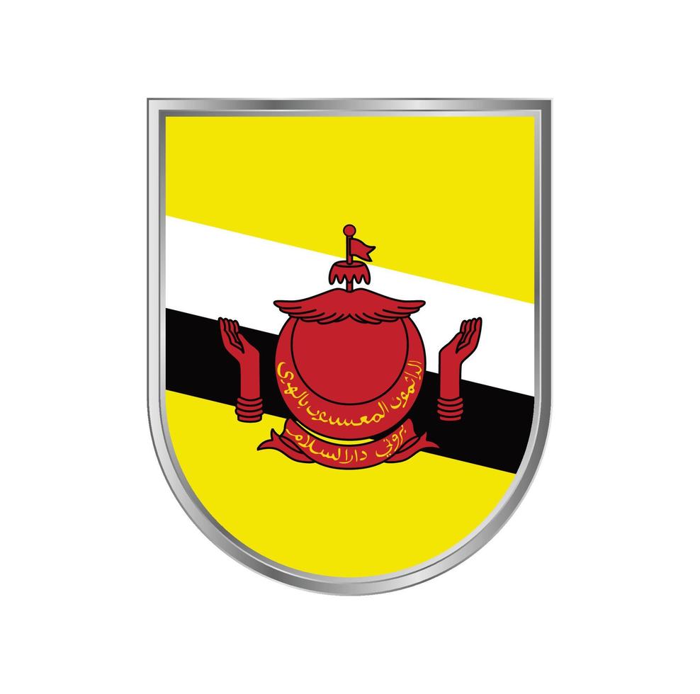 vetor da bandeira do brunei