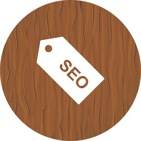 Design de ícone de marca de SEO vetor