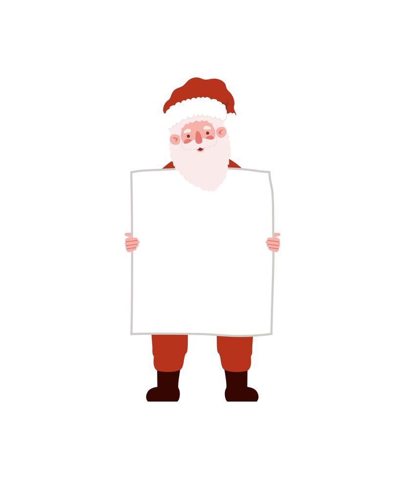 ilustração do papai noel vetor