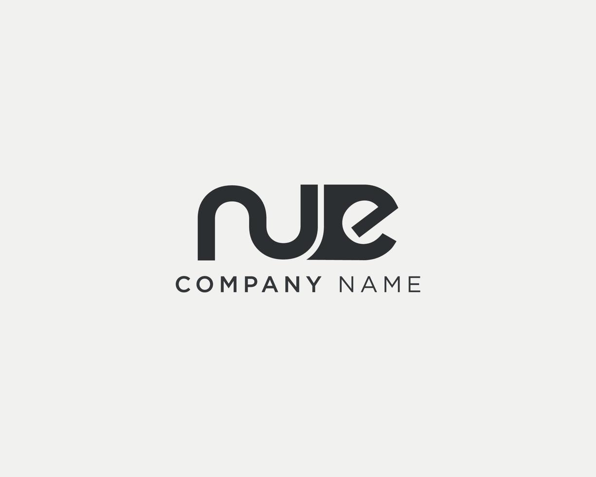 nue last logo design vetor