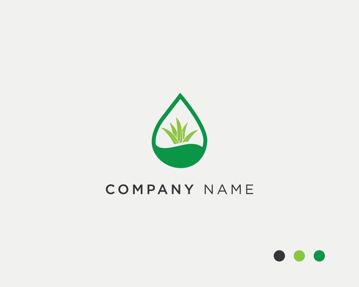 modelo de design de logotipo de empresa de petróleo vetor