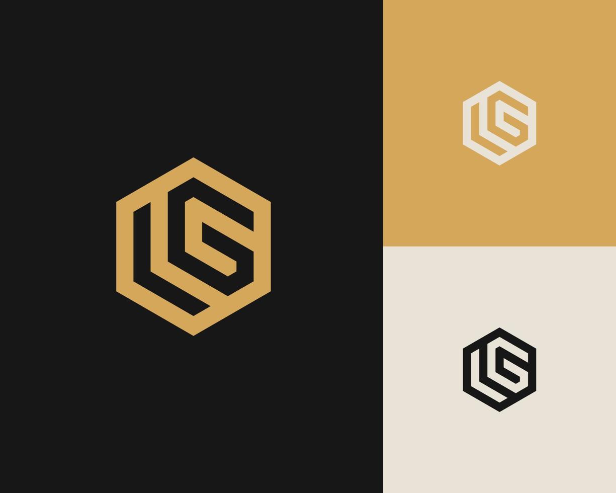 letras le g ou lg design de logotipo de linha. emblema elegante mínimo linear. elemento de vetor elegante de luxo. logotipo de negócios premium. símbolo gráfico do alfabeto para identidade corporativa