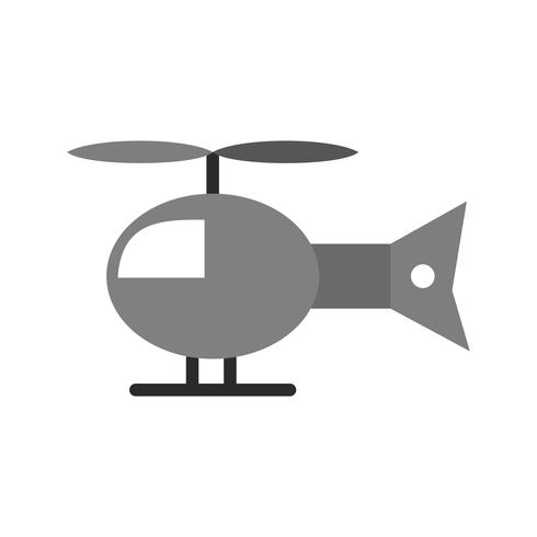 Projeto de ícone de helicóptero vetor