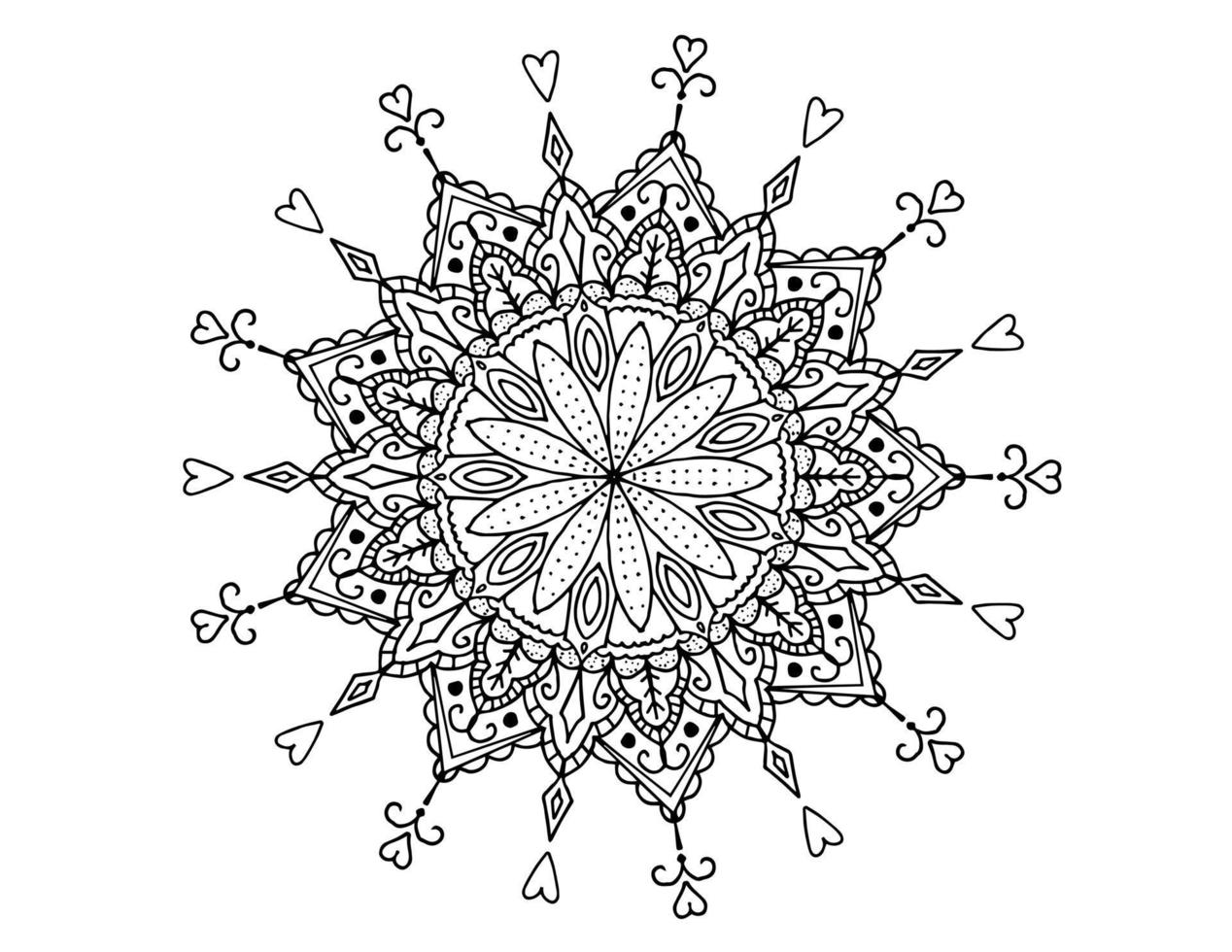 Desenho de Mandala 33 para Colorir - Colorir.com