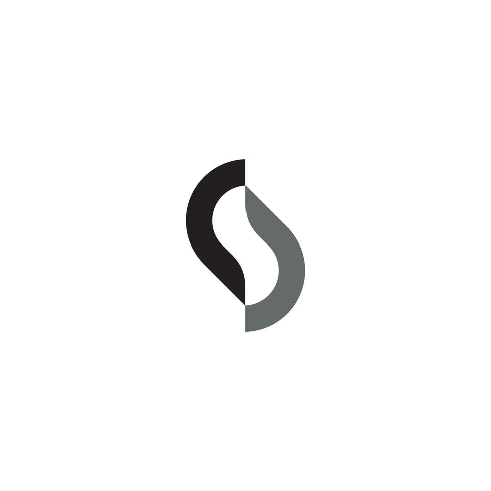 um logotipo abstrato simples ou design de ícone vetor