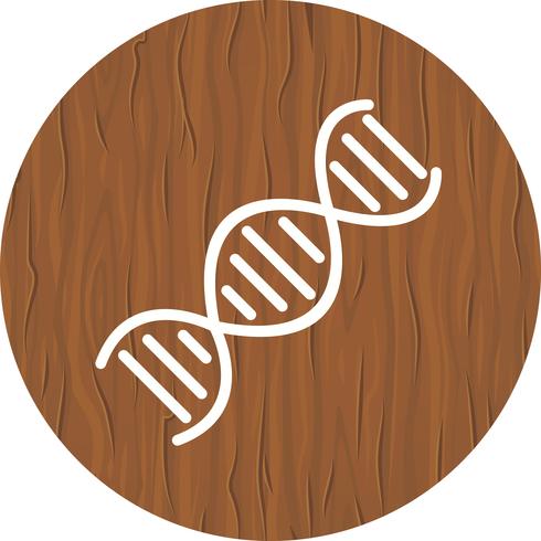 Design de ícone de DNA vetor