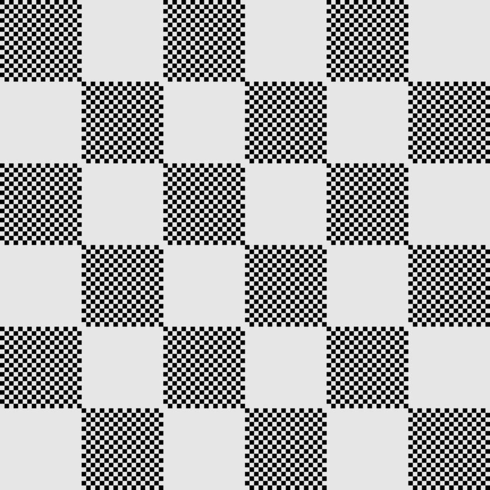 xadrez padrão sem costura xadrez repetir vetor em preto e branco. design para impressão, guingão, tartan, embrulho para presentes, têxteis, fundo xadrez para toalha de mesa