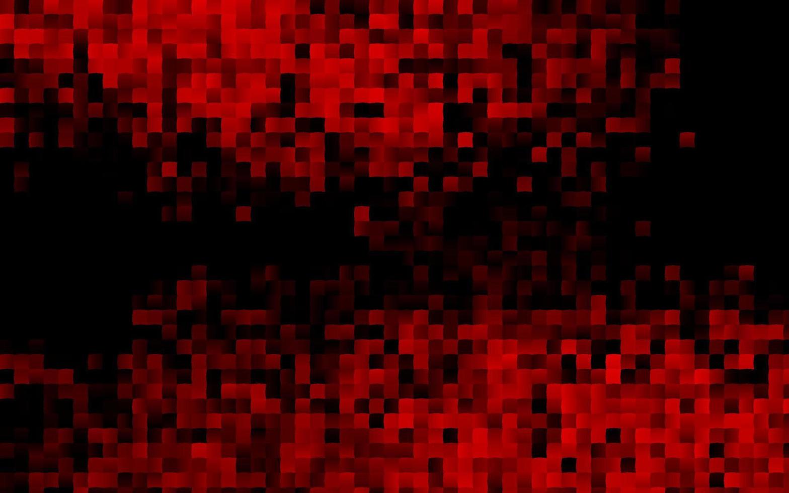 modelo de vetor vermelho escuro com cristais, retângulos.
