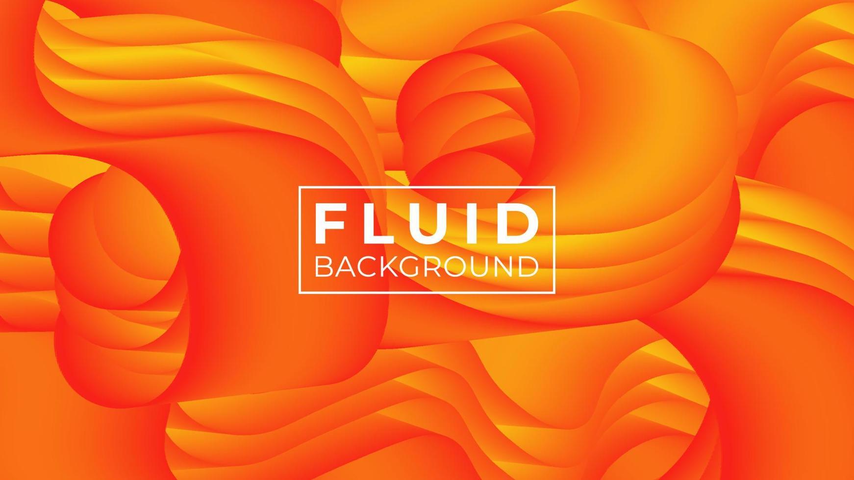 Ilustração em vetor fundo abstrato moderno gradiente colorido fluido ondulado 3D.
