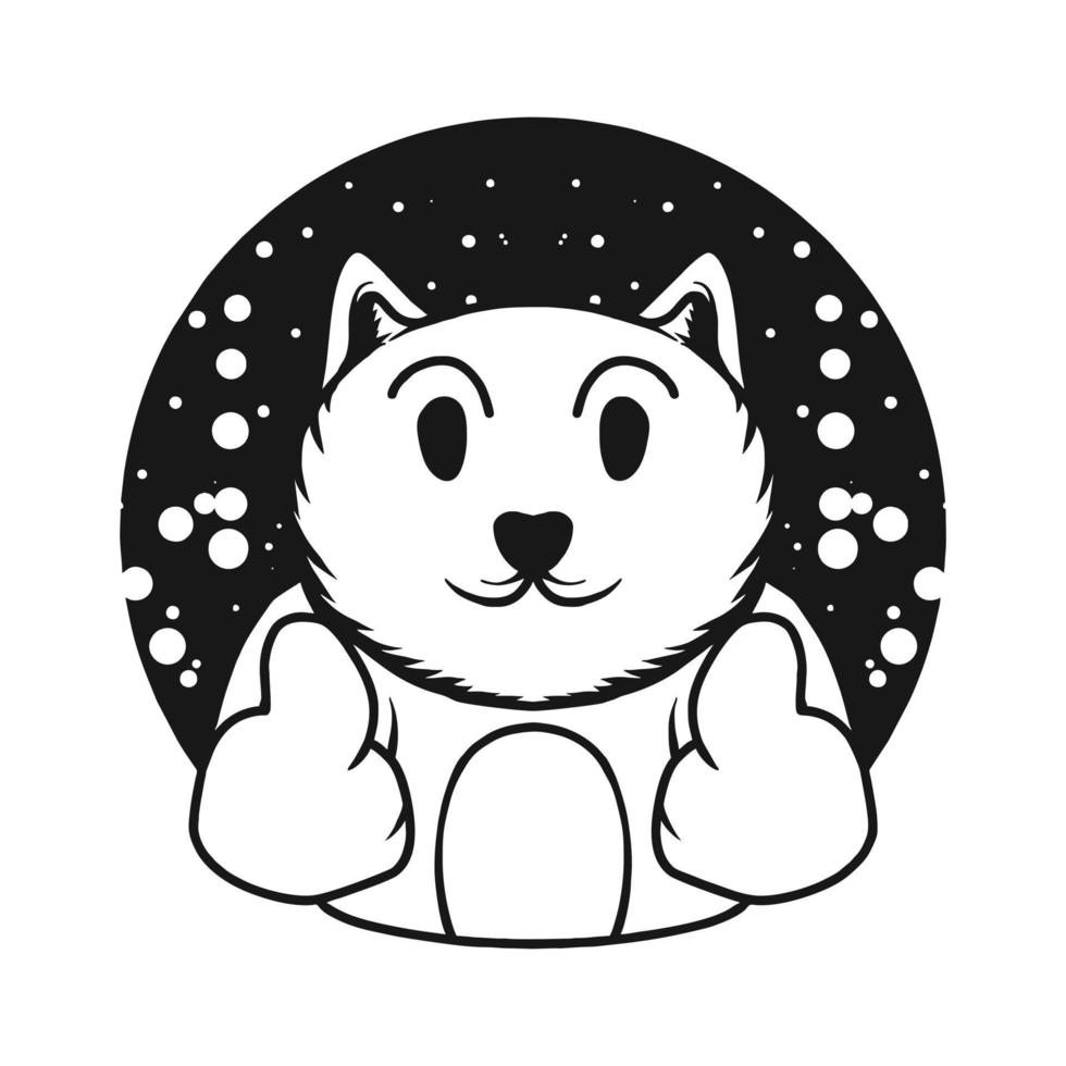 ano novo chinês tigre gato personagem ilustração vetorial design de camiseta vetor