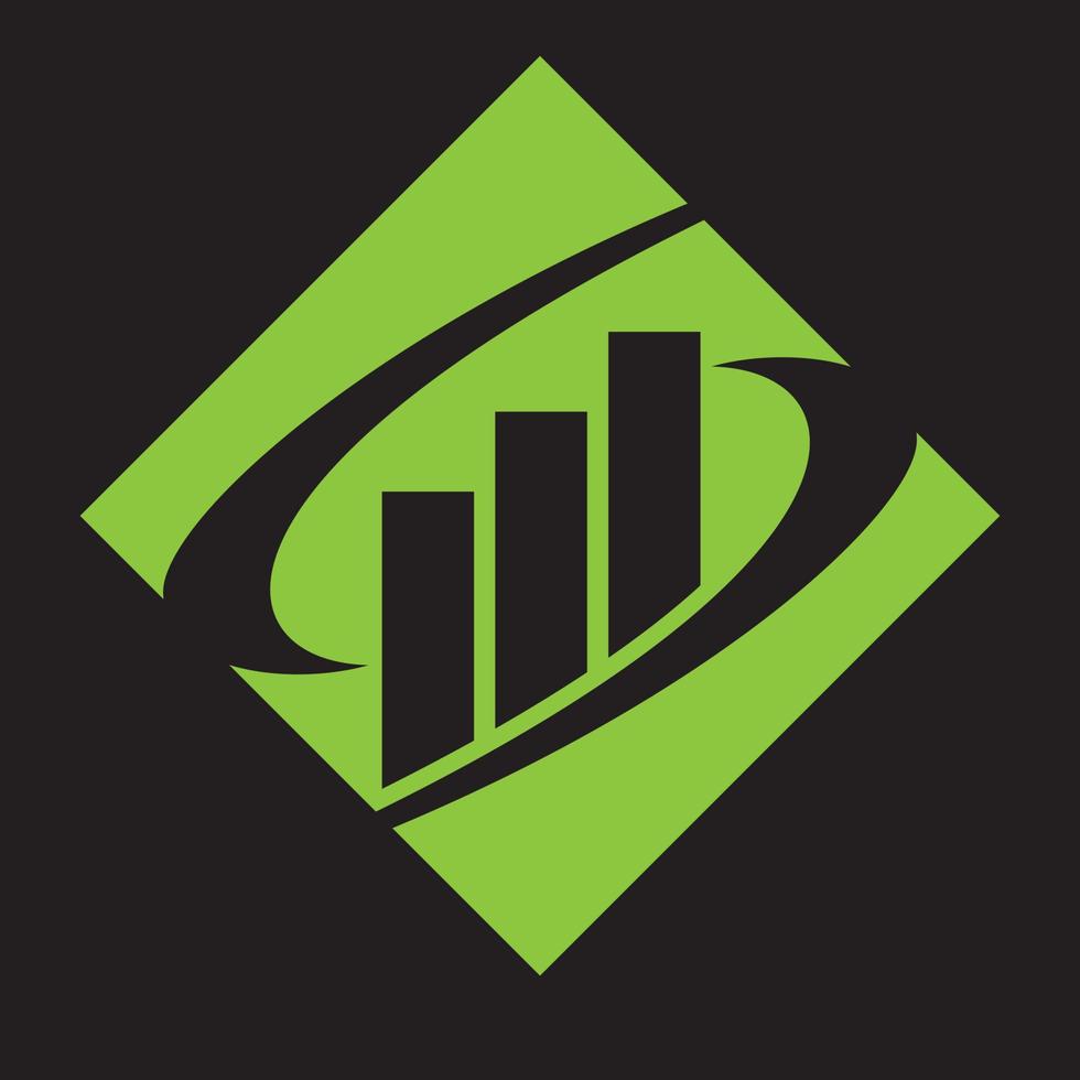 logotipo financeiro de vetor criativo adequado para seguradoras financeiras e financeiras