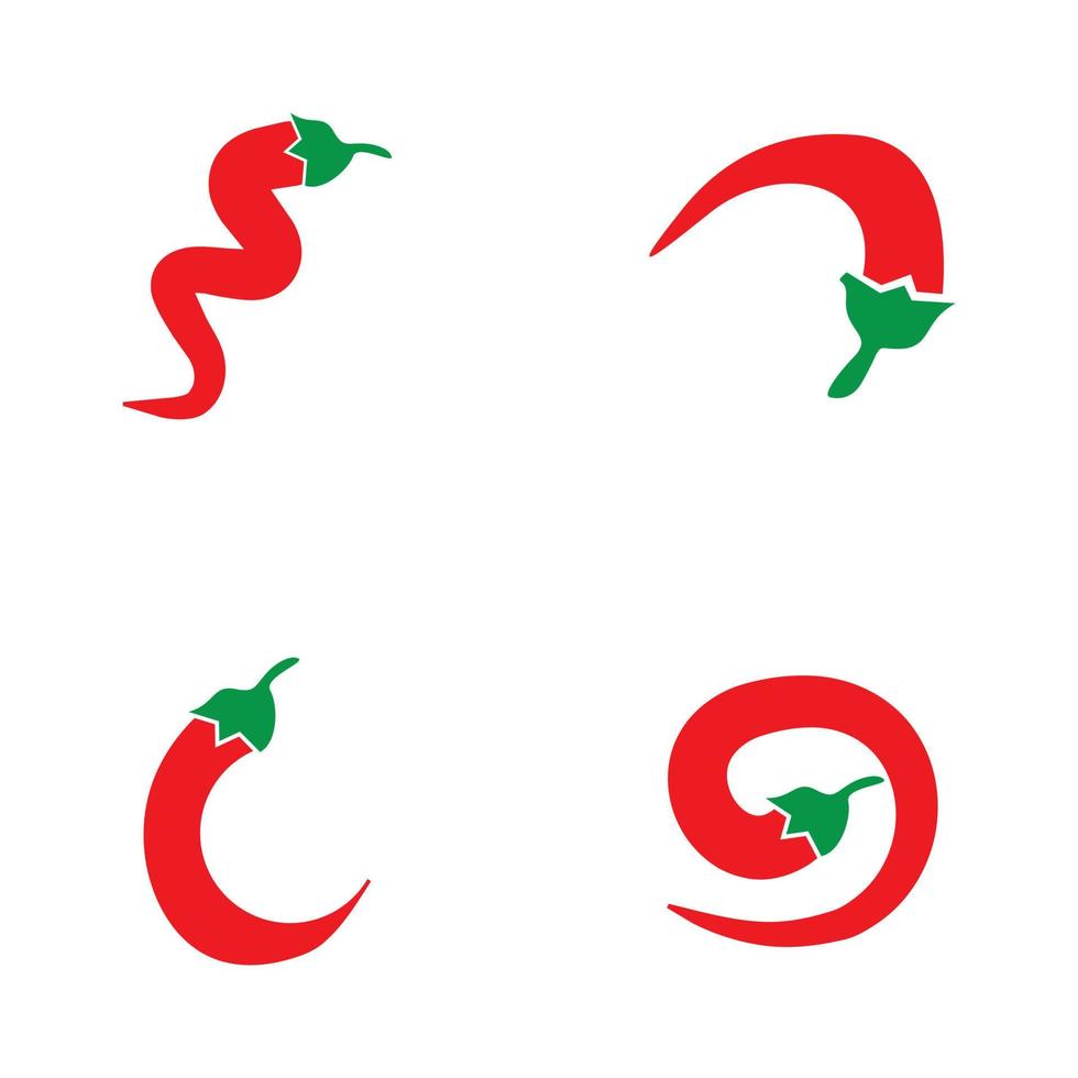 cenografia do logotipo do red hot chili vetor