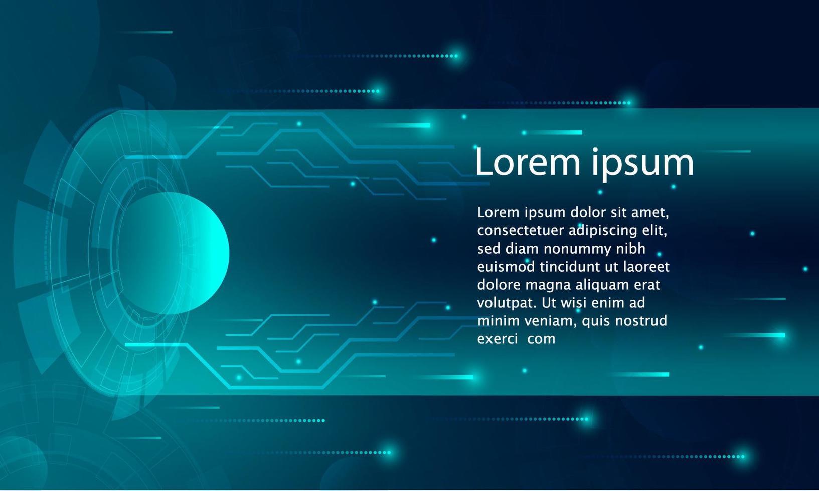 abstrato tecnologia conceito partícula conexão fundo com luzes azuis. vetor