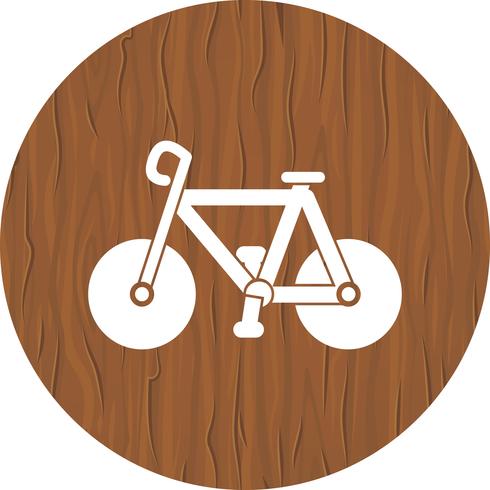 Design de ícone de bicicleta vetor