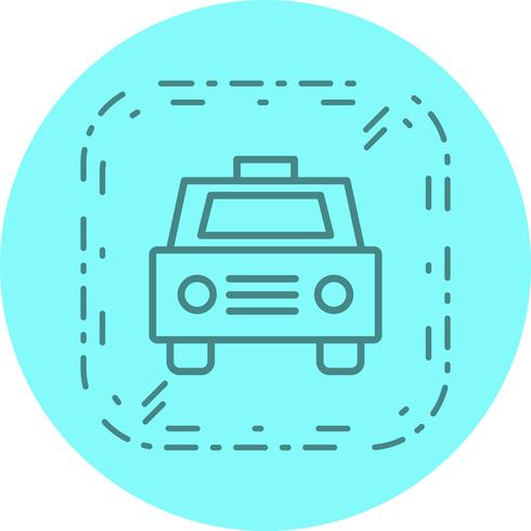 Design de ícone de táxi vetor