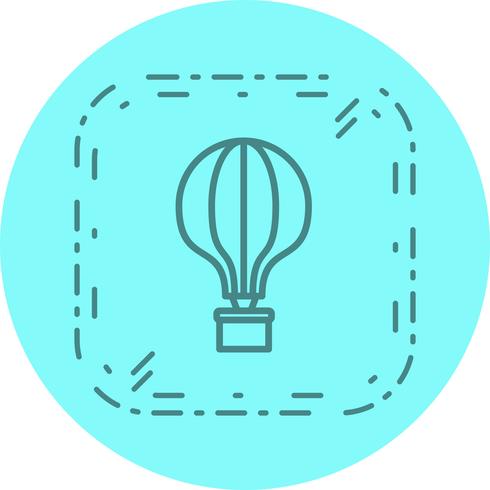 Projeto de ícone de balão de ar vetor